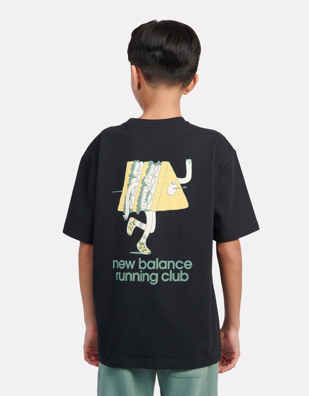 New Balance - Running Club Sandwich Back Graphic Tee