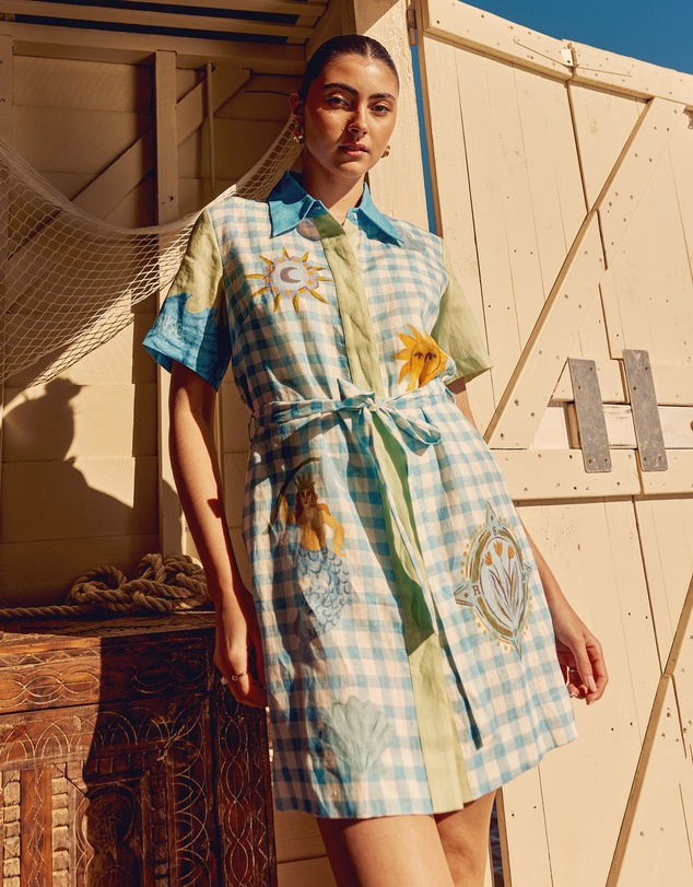 SMWR. by The Somewhere Co - My Own Muse Mini Shirt Dress