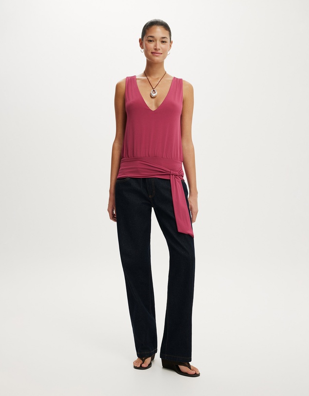Cotton On - River Knot V Tank