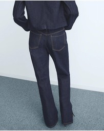 M.N.G - Straight-Leg Jeans With Openings