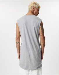 Surrounded By Ghosts - The Mottramite Cotton Tail Muscle T-Shirt