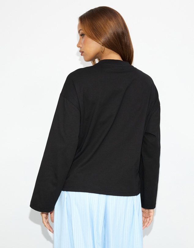 Dazie - Nostalgia Oversized Long Sleeve Tee