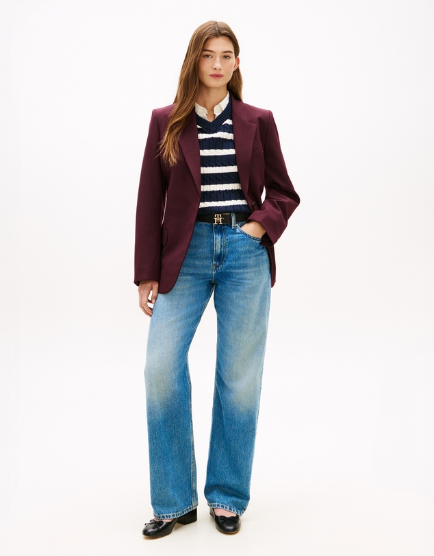 Tommy Hilfiger - Mid Rise Loose Straight Leg Jeans