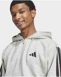 adidas Sportswear - Essentials 3-Stripes Fleece Hoodie Mens