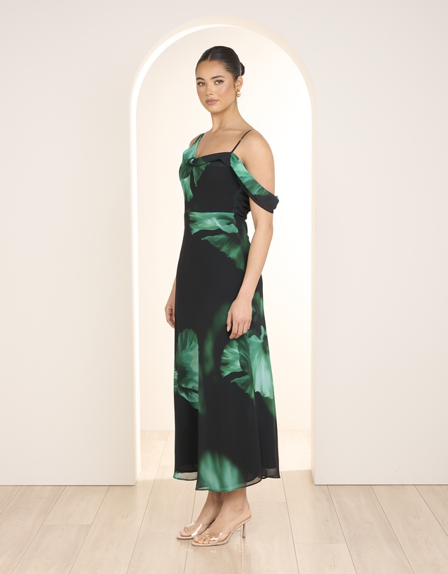 Pilgrim - Oakley Cowl Neck Maxi Dress