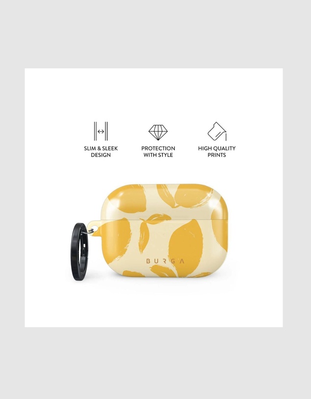 Burga - Burga Airpods Pro 2 Case Lemon Tart