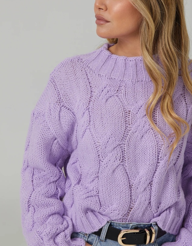 Esther & Co - Hadi Knit - Lilac