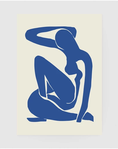 Inka Arthouse - Blue Nude by Henri Matisse Art Print