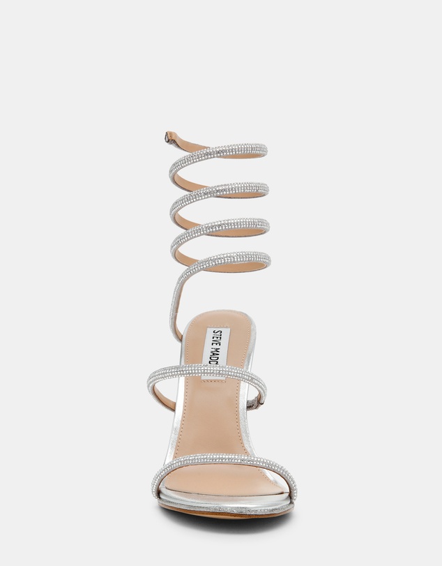 Steve Madden - Exotica-Rhs Silver Heels