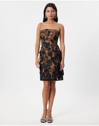 Honey and Beau - Enchanted Garden Strapless Dress