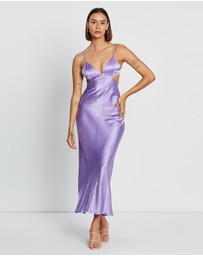 Third Form - Crush Bias Tri Midi Dress