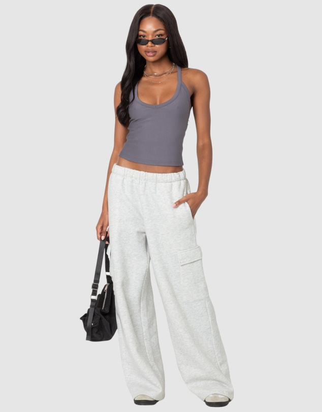 EDIKTED - Racer Back Halter Top