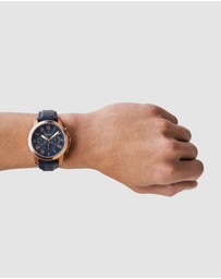 Fossil - Fossil Grant Blue Watch FS4835