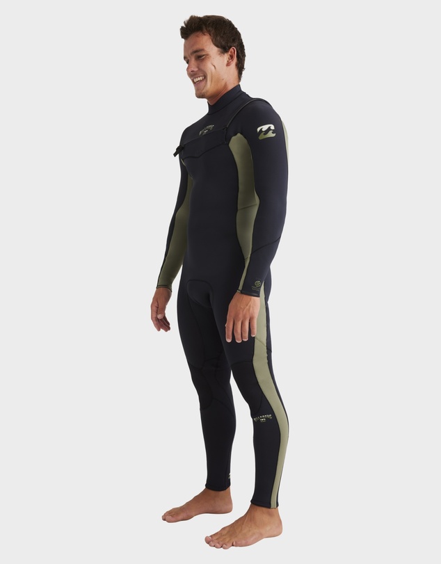 Billabong - Mens 3/2mm Absolute Natural Chest Zip Wetsuit