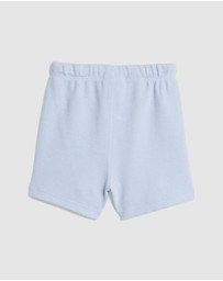 adidas Originals - Regular Waffle Shorts and T-Shirt Set - Babies-Kids