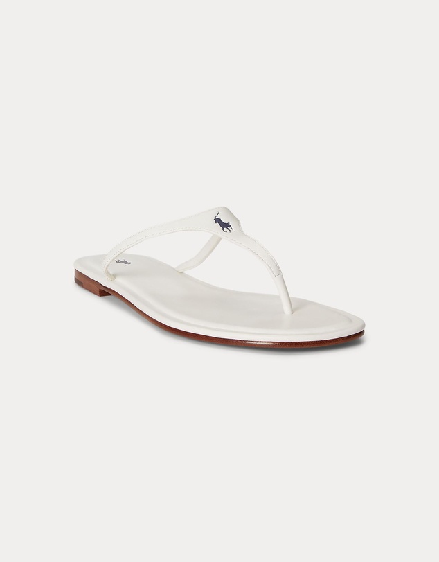 Polo Ralph Lauren - Polo Play Leather Thong Sandal - The ICONIC Exclusive