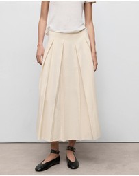 M.N.G - Pleated Midi-Skirt