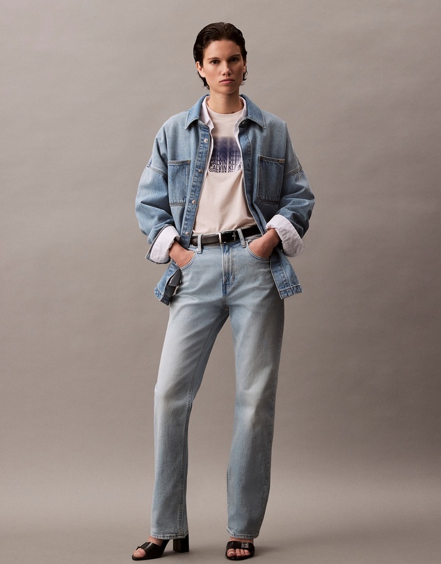 Calvin Klein Jeans - High Rise Straight Jeans