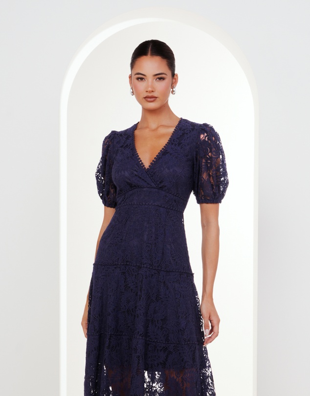 Pilgrim - Everett Puff Sleeve Maxi