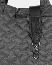Pierre Cardin - Pierre Cardin Ladies Nylon Small Quilted Tote Bag