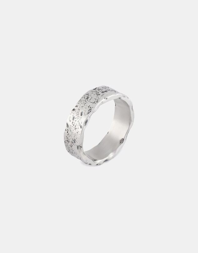 Serge DeNimes - Silver Forge Ring