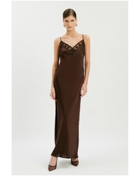 Bardot - Bonita Lace Trim Maxi Dress