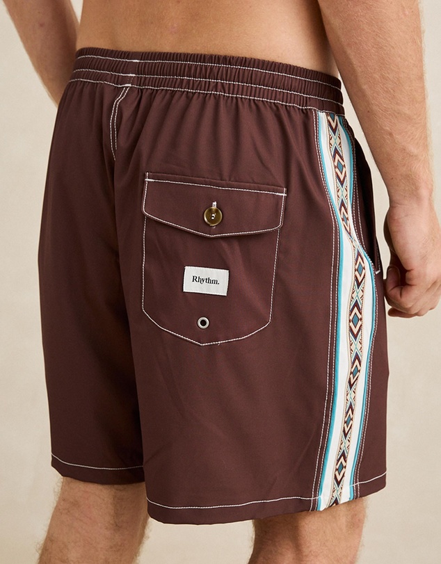 Rhythm - Panel Stripe Beach Shorts