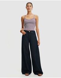 Cotton On - High Rise Wide Jeans