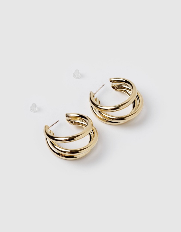 Izoa - Splendour Hoop Earrings