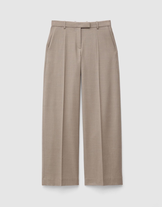 & Other Stories - Wool Press-Crease Trousers