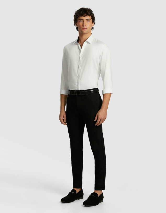 yd. - Heathcoat Slim Bamboo Blend Shirt