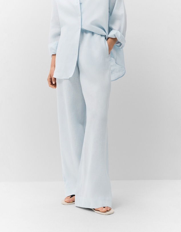 UNISON - Essential Linen Wide Leg Pant