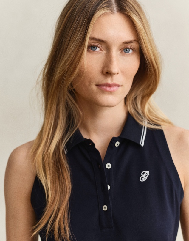 Gant - Sleeveless Pique Polo