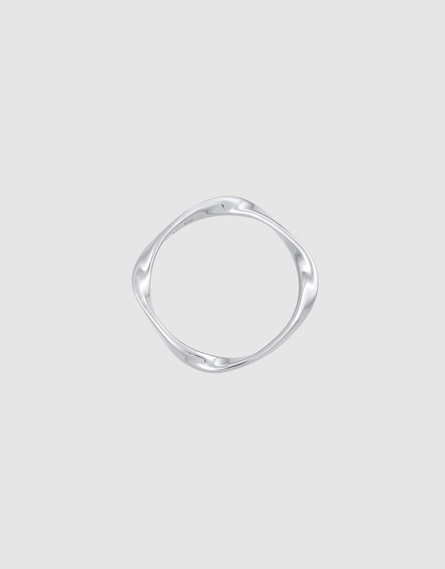 Elli Jewelry - Twisted Stacking Ring in 925 Silver