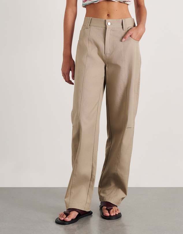 Jag - Pia Canvas Barrel Pant