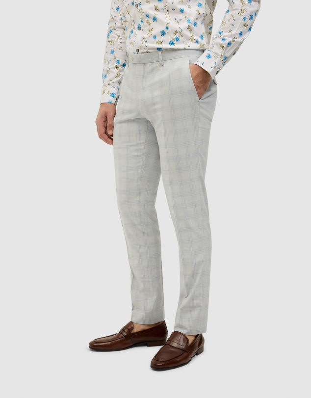 Politix - Prince Of Wales Check Tailored Pant