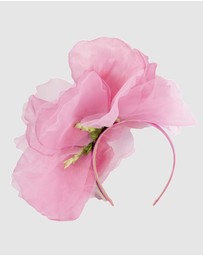 Fillies Collection - Large Hot Pink Flower Fascinator Headband