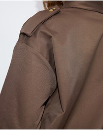 Dazie - Muse Trench Bomber Jacket
