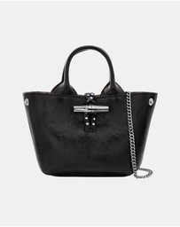 Longchamp - Le Roseau Leather Handbag