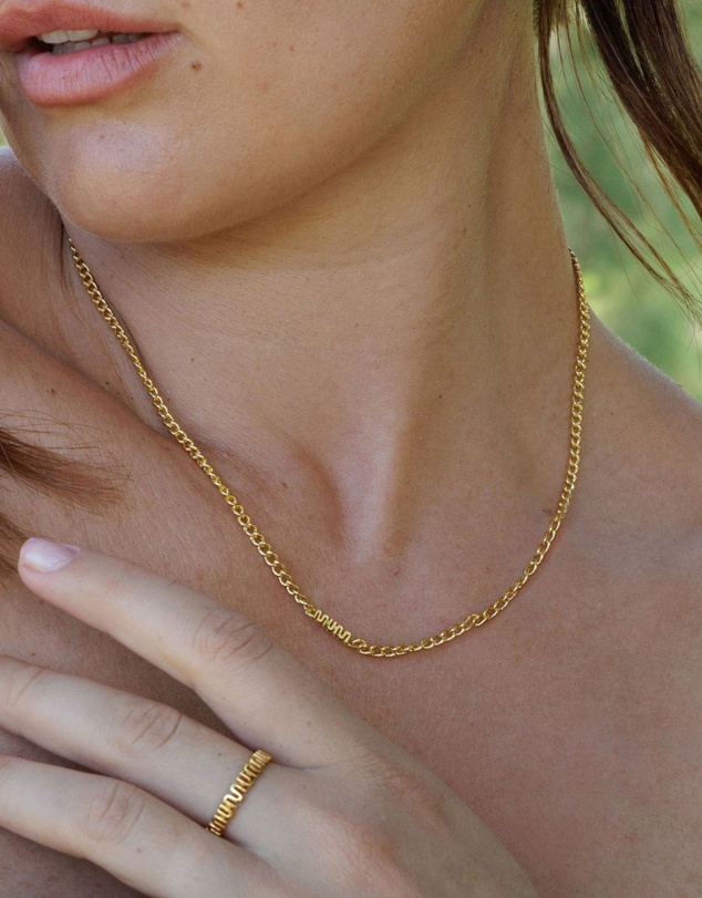 SAINT VALENTINE - MUM Chain Necklace - Gold