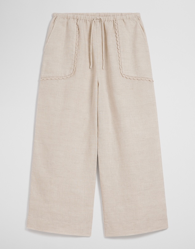Country Road - Linen Wide Leg Pant