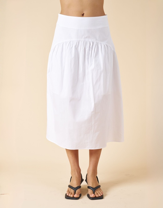 CAMIXA - Mare Cotton Midi Skirt