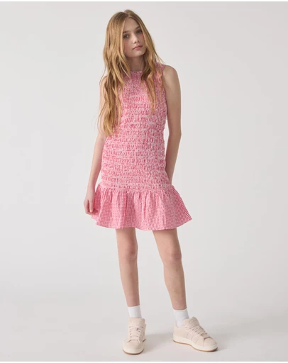 Decjuba Kids - Liliana Gingham Dress - Teens