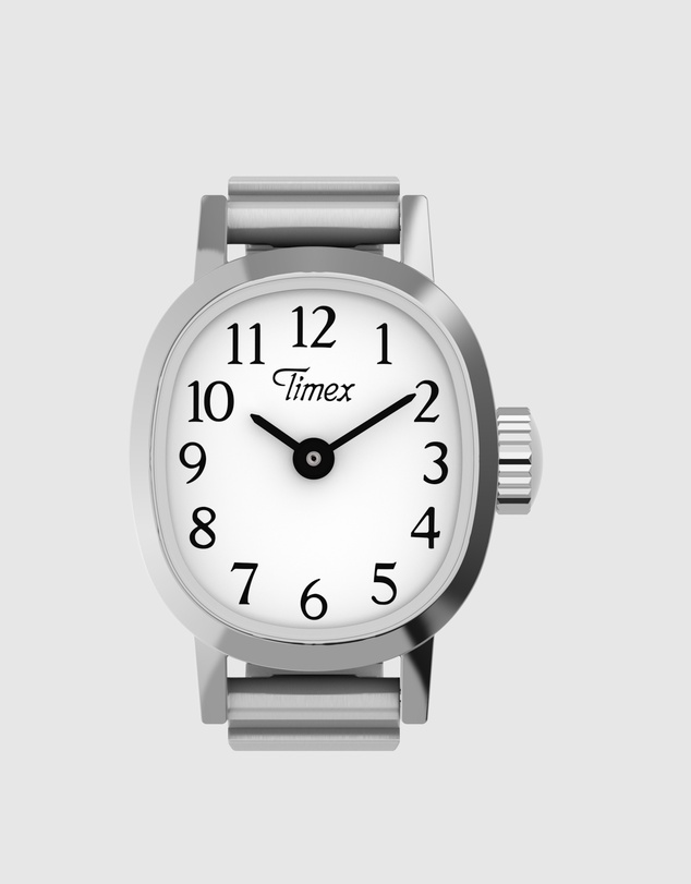 TIMEX - Cavatina® Mini 16mm Stainless Steel Expansion Band Ring Watch