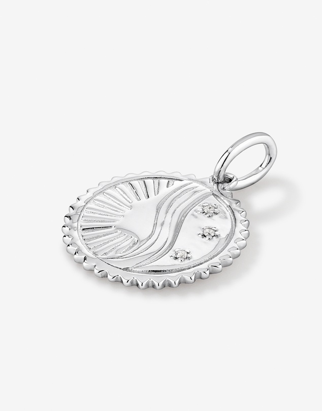 Michael Hill - Diamond Accent Virgo Zodiac Pendant in Sterling Silver