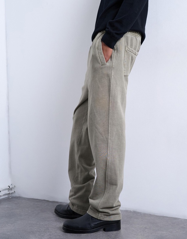 Topman - Heavyweight Straight Leg Joggers