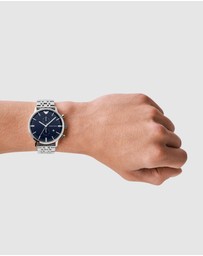 Emporio Armani - Silver Tone Chronograph Watch