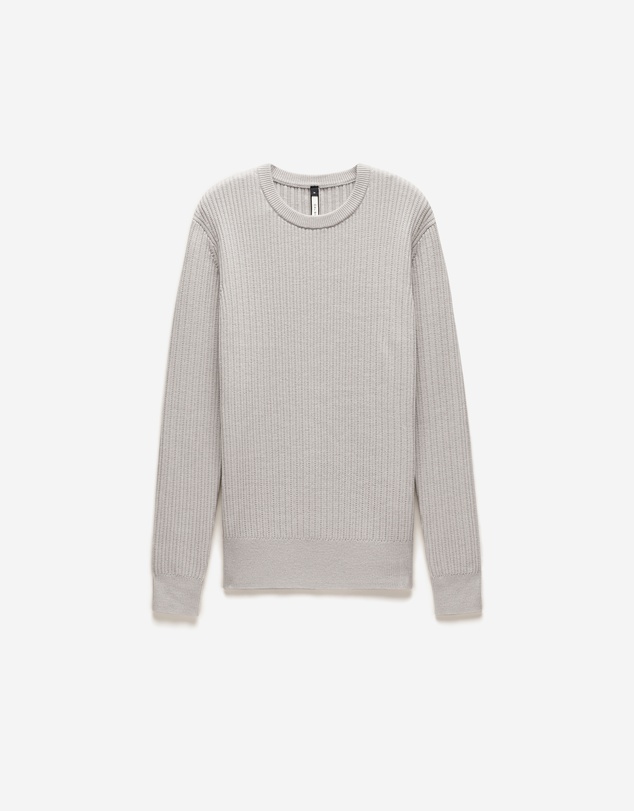 Calibre - Slim Merino Wool Rib Sweater Salt