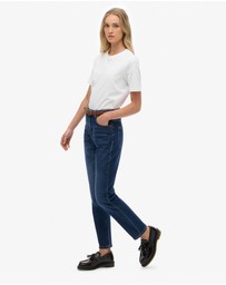 Superdry - High Rise Mom Slim Fit Jean