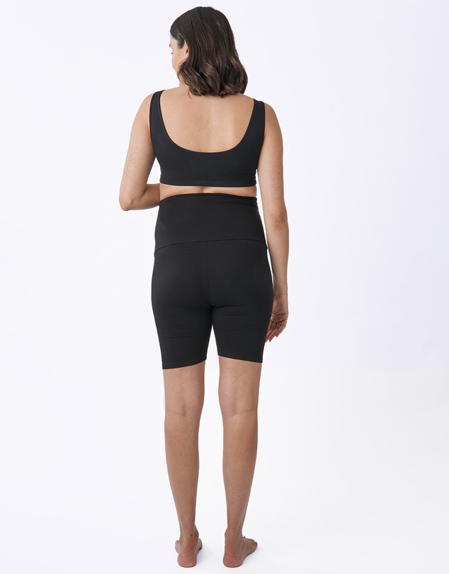 Angel Maternity - Maternity Bike Shorts in Black